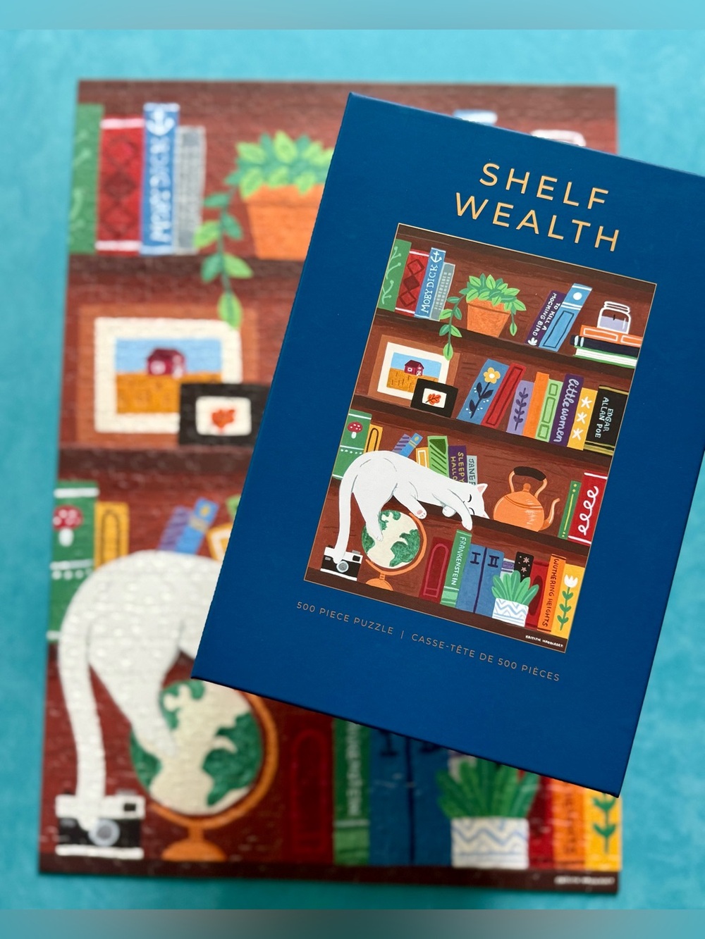 Hobbry Shelf Wealth 500 Piece puzzle